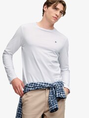 Superdry White Classic Essential Sdco Top - Image 5 of 7