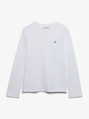 Superdry White Classic Essential Sdco Top - Image 6 of 7