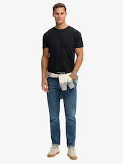 Superdry Black Cotton Classic Pocket T-Shirt - Image 3 of 5