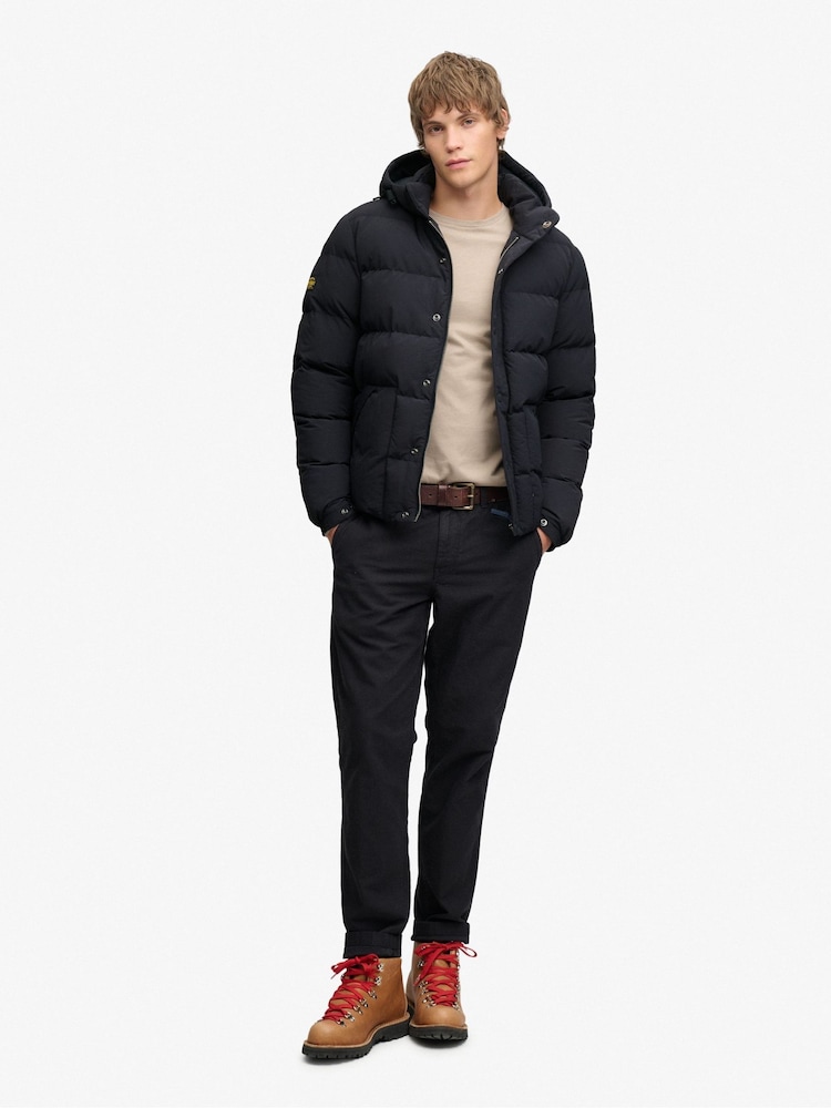 Superdry Blue Classic Everest Puffer Jacket - Image 2 of 9