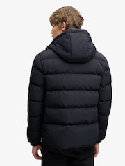 Superdry Blue Classic Everest Puffer Jacket - Image 3 of 9