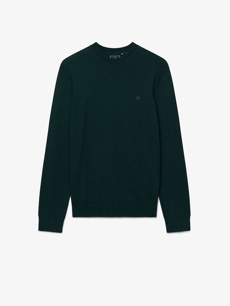 Superdry Green Essential Lw Wool Blend Jumper - Image 1 of 1