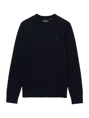 Superdry Dark Blue Essential Lw Wool Blend Jumper - Image 3 of 3