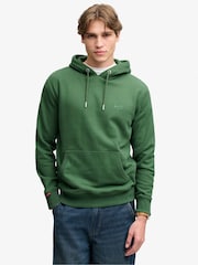 Zaļš - Superdry Essential Logo kapučjaka - Attēls 1 no 7