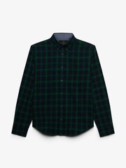 Superdry Black Long Sleeve Cotton Lumberjack Shirt - Image 1 of 2