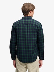أسود - قميص قطن بكم طويل Lumberjack من Superdry - صورة 3 من 7