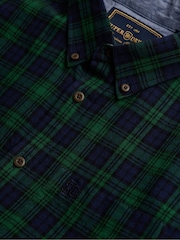 أسود - قميص قطن بكم طويل Lumberjack من Superdry - صورة 7 من 7