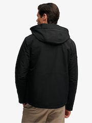 Superdry Black Hooded Ultimate Embroidered Windbreaker - Image 3 of 7