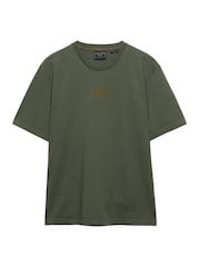 Verde - Camiseta con micrologotipo de Superdry - Imagen 1 de 2