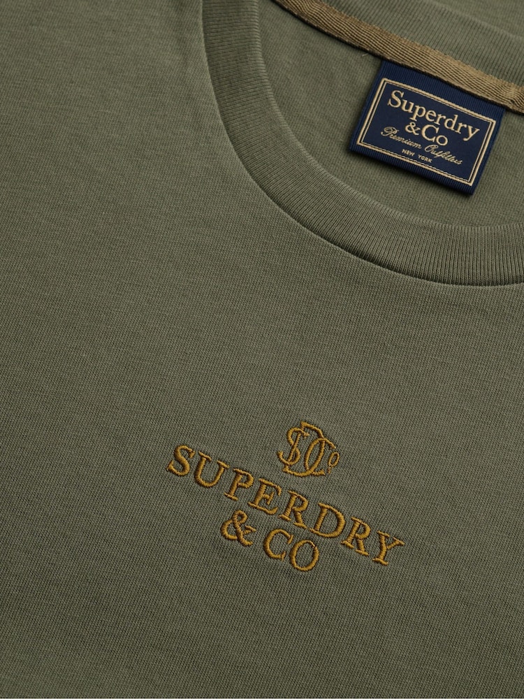 Verde - Camiseta con micrologotipo de Superdry - Imagen 2 de 2