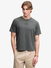 Verde claro - Camiseta con micrologotipo de Superdry - Imagen 1 de 8