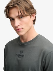 Verde claro - Camiseta con micrologotipo de Superdry - Imagen 3 de 8