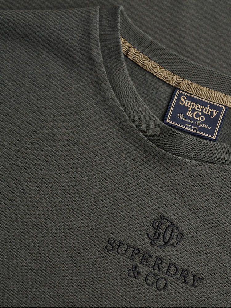 Verde claro - Camiseta con micrologotipo de Superdry - Imagen 8 de 8