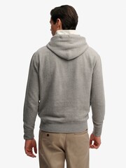 Superdry Grey Monogram Embroidered Hoodie - Image 2 of 6