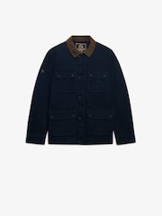 Superdry Blue Preppy Burford Jacket - Image 7 of 9