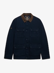 Superdry Blue Preppy Burford Jacket - Image 8 of 9