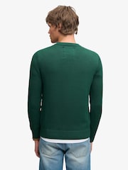 Superdry Green Cotton Jumper - Image 3 of 7