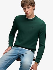 Superdry Green Cotton Jumper - Image 4 of 7