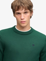 Superdry Green Cotton Jumper - Image 5 of 7