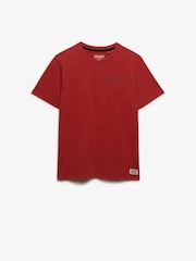 Röd - Superdry Vintage Biker T-shirt - Bild 6 av 8