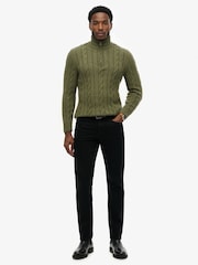 Svart - Superdry Vintage Slim Rette ben Jeans - Bilde 6 av 8