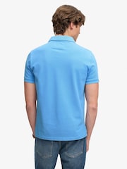 Superdry Light Blue Vintage Destroy Polo Shirt - Image 2 of 7