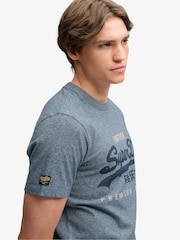 Μπλε - Superdry Vl Heritage Relaxed Κοντομάνικο μπλουζάκι - Εικόνα 5 του 7