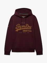 Superdry Red Vl Heritage Relaxed Hoodies - Image 1 of 2