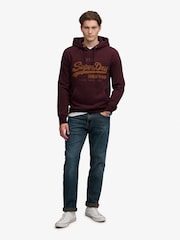 Superdry Red Vl Heritage Relaxed Hoodies - Image 3 of 7