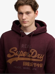 Superdry Red Vl Heritage Relaxed Hoodies - Image 4 of 7