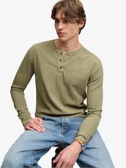 أخضر - رداء علوي بكم قصير من Superdry - صورة 1 من 7