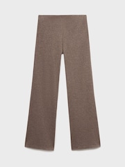 Mango Brown Knitted Trousers - Image 4 of 5