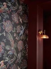 Graham & Brown Black Eternal Weave 10M Wallpaper - Image 4 of 6