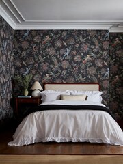 Graham & Brown Black Eternal Weave 10M Wallpaper - Image 5 of 6