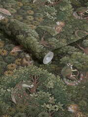 Graham & Brown Green Treetop Troop 10M Wallpaper - Image 3 of 5