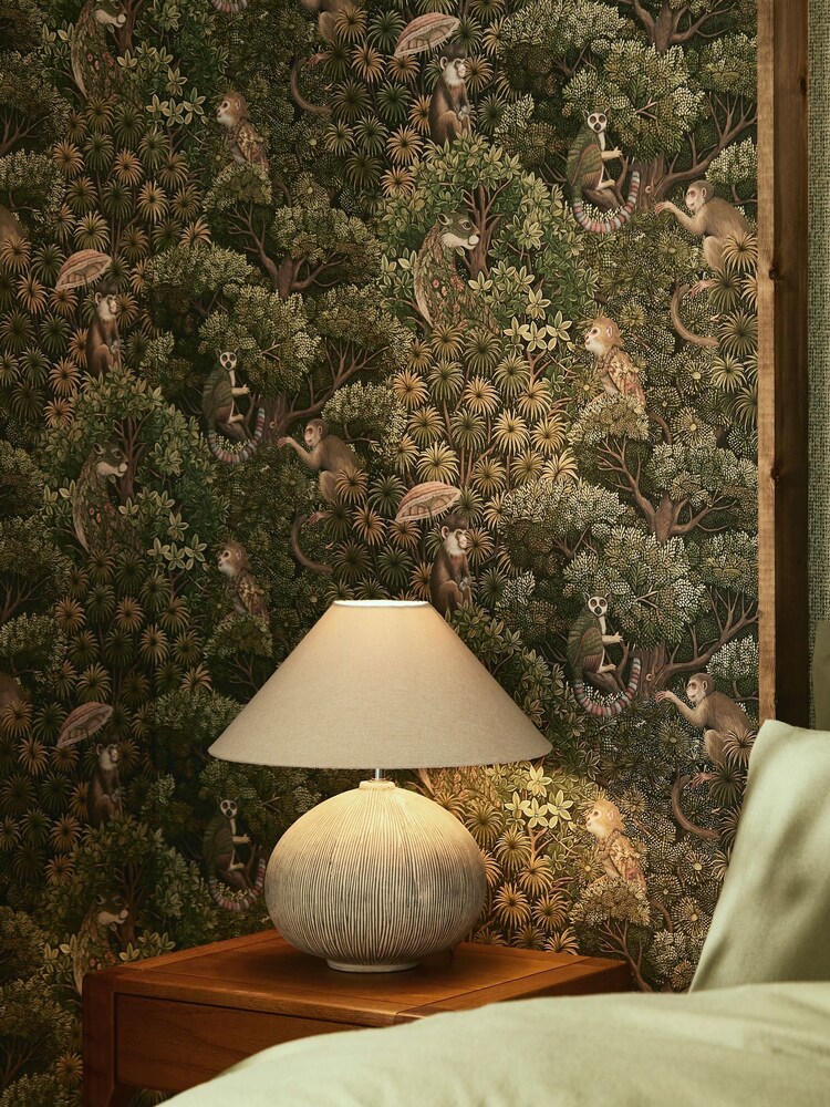 Graham & Brown Green Treetop Troop 10M Wallpaper - Image 5 of 5 Graham & Brown Green Treetop Troop 10M Wallpaper - Image 5 of 5