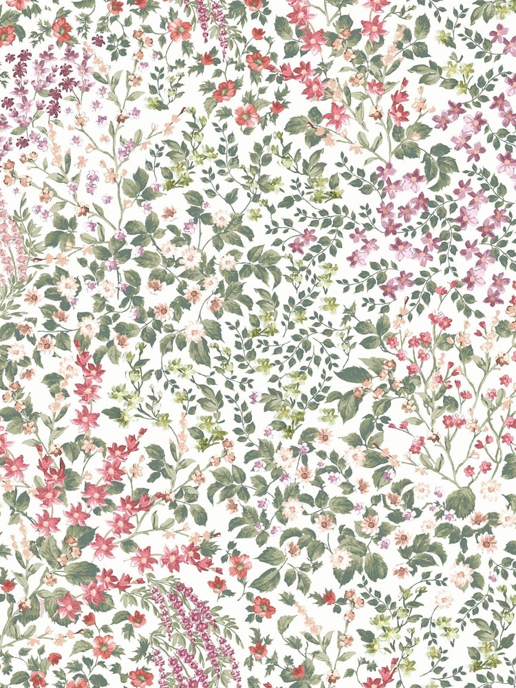 Graham & Brown Day Painterly Flora 10M Wallpaper - Image 2 of 3