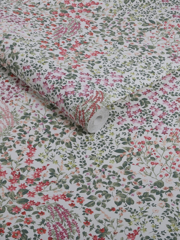 Graham & Brown Day Painterly Flora 10M Wallpaper - Image 3 of 3