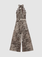 Atelier Animal-Print Wide-Leg Jumpsuit - Image 2 of 7