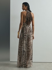 Atelier Animal-Print Wide-Leg Jumpsuit - Image 6 of 7