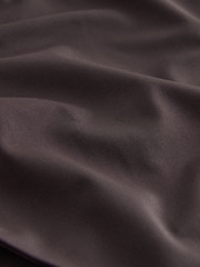 Chocolate Brown Hardware Tummy Control Bandeau Swimsuit - Image 8 of 8