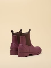 Joules Oakfield Cherry & Chocolate Neoprene Lined Ankle Wellies - Image 3 of 6