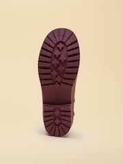 Joules Oakfield Cherry & Chocolate Neoprene Lined Ankle Wellies - Image 4 of 6