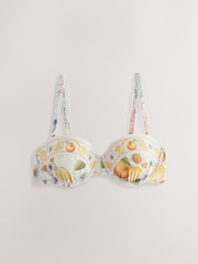 Emily Carter Floral Wired Bandeau Bikini Top - Image 6 of 8