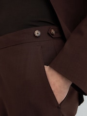 Reiss Mineral Wool-Blend Classic-Fit Suit Trousers - 画像 5 / 7