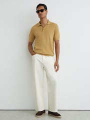 Reiss Yellow Manor Polo Shirt - Image 1 of 6