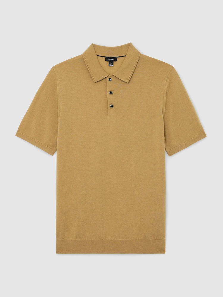 Reiss Yellow Manor Polo Shirt - Image 2 of 6 Reiss Yellow Manor Polo Shirt - Image 2 of 6