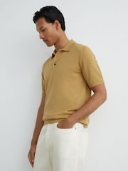 Reiss Yellow Manor Polo Shirt - Image 4 of 6