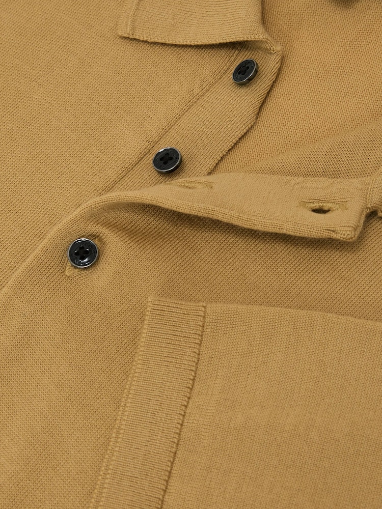 Reiss Yellow Manor Polo Shirt - Image 6 of 6 Reiss Yellow Manor Polo Shirt - Image 6 of 6