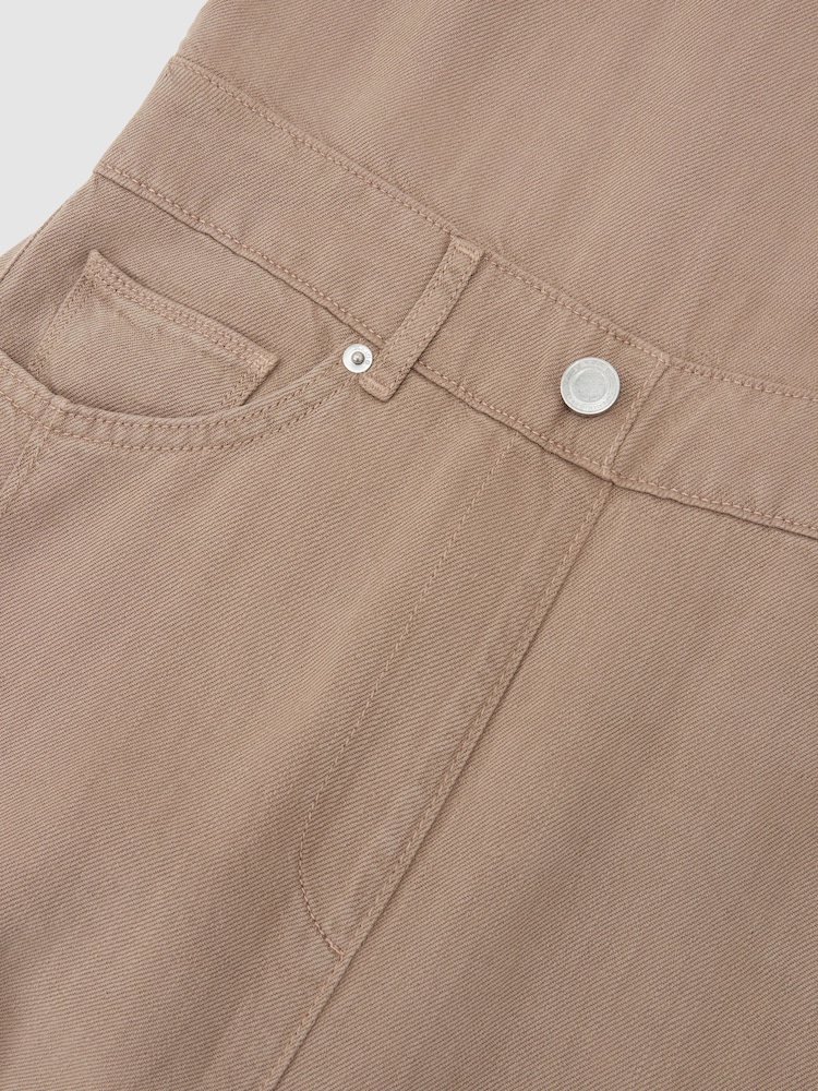 Reiss Taupe Neutral Carmina Jumpsuit - Image 6 of 6